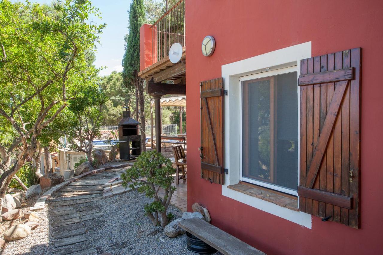 Ca Carmela, Casa Con Encanto Con Piscina "Parque Natural Sierra Calderona" Valencia Bagian luar foto